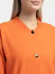 Оранжевый женский комплект со свитшотом