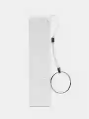 Внешний аккумулятор LuazON PB-03, 2200 мАч, USB, 1 А, крепление кольцо, белый