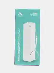 Внешний аккумулятор LuazON PB-03, 2200 мАч, USB, 1 А, крепление кольцо, белый