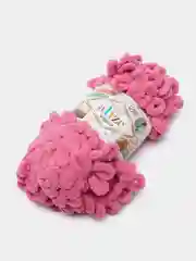 Тёмно-розовый пряжа с большими петельками Puffy Alize (Ализе Пуффи), разные цвета