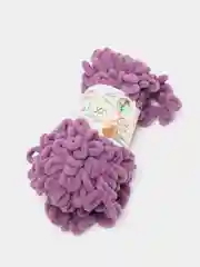 Аметистовый пряжа с большими петельками Puffy Alize (Ализе Пуффи), разные цвета