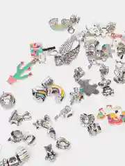 Тёмно-розовый kiddiboom / Набор для создания украшений/для творчества/для девочек/для браслетов