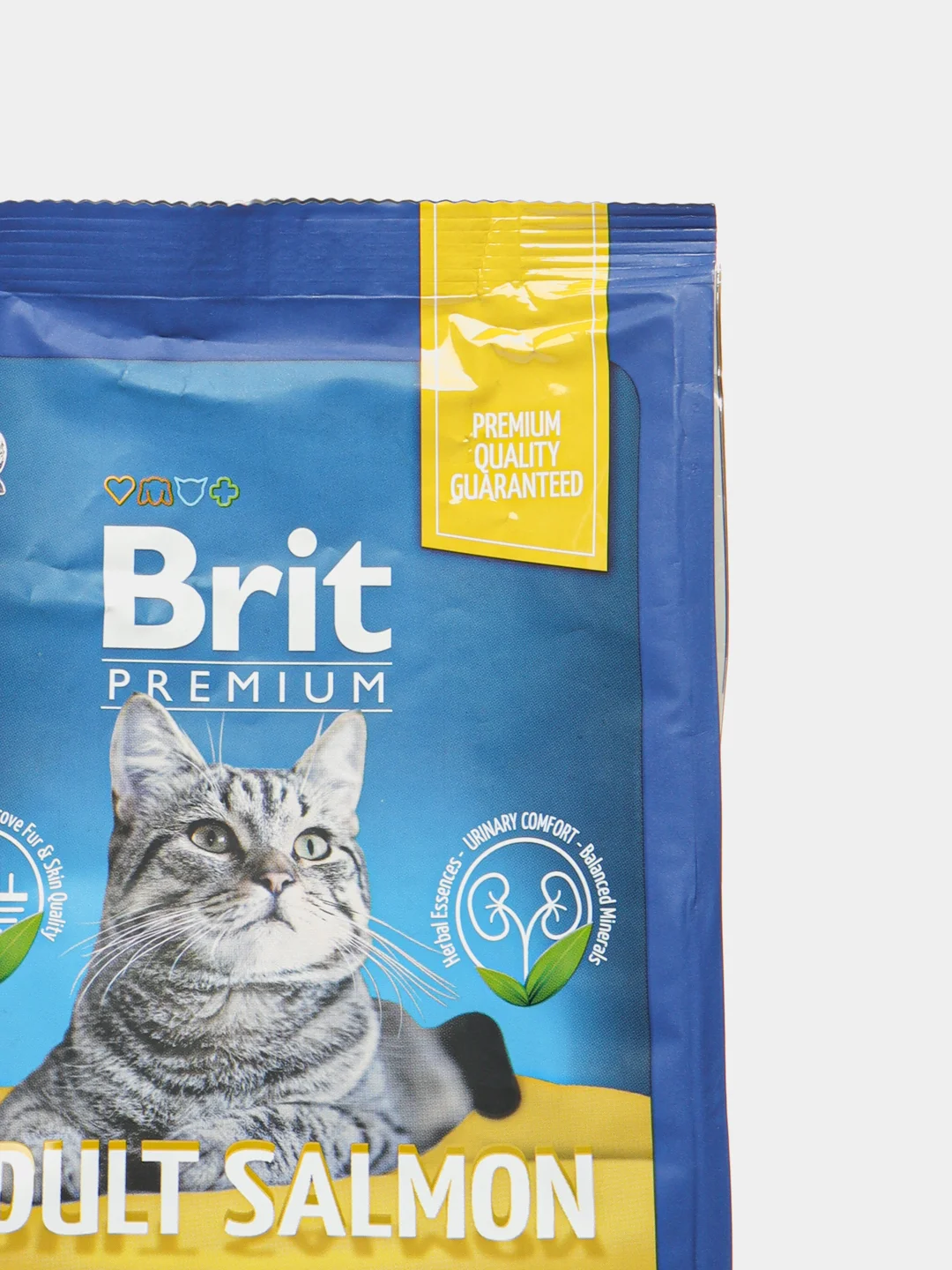 Корм Brit Premium Adult Salmon для кошек, с лососем, 400 г