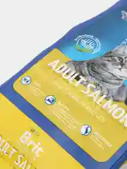 Корм Brit Premium Adult Salmon для кошек, с лососем, 400 г