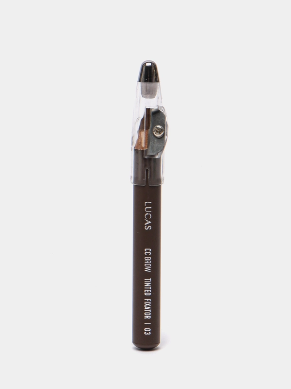 Цветной моделирующий воск для бровей / карандаш для бровей Tinted wax Fixator Lucas