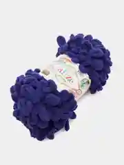 Темно-синий пряжа с большими петельками Puffy Alize (Ализе Пуффи), разные цвета