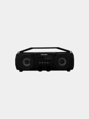 Колонка портативная с подсветкой SONNEN B306, 12 Вт, Bluetooth, FM-тюнер, microSD, черная
