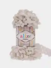 Светло-бежевый пряжа с большими петельками Puffy Alize (Ализе Пуффи), разные цвета