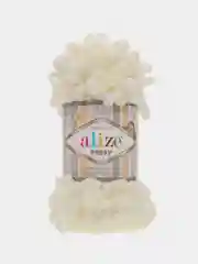 Черный пряжа с большими петельками Puffy Alize (Ализе Пуффи), разные цвета