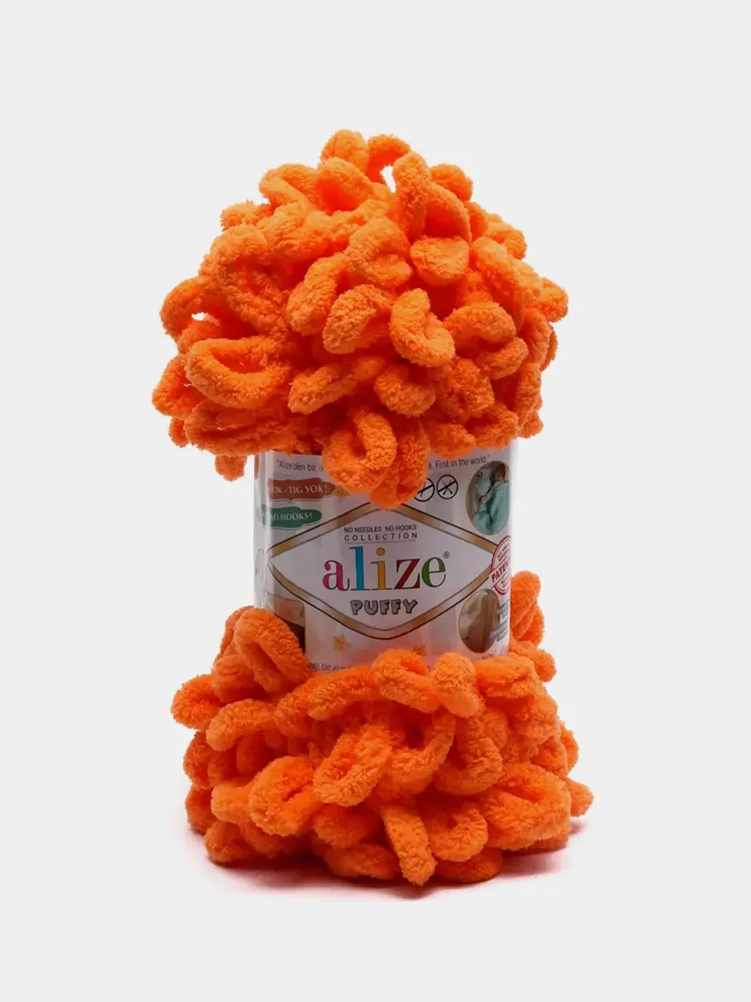Медный пряжа с большими петельками Puffy Alize (Ализе Пуффи), разные цвета