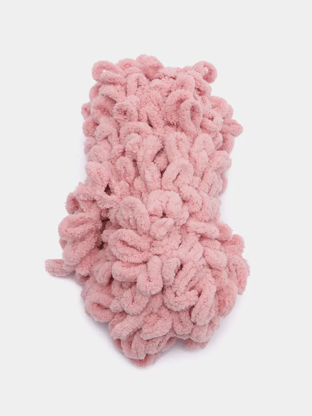 Кораллово-розовый пряжа с большими петельками Puffy Alize (Ализе Пуффи), разные цвета