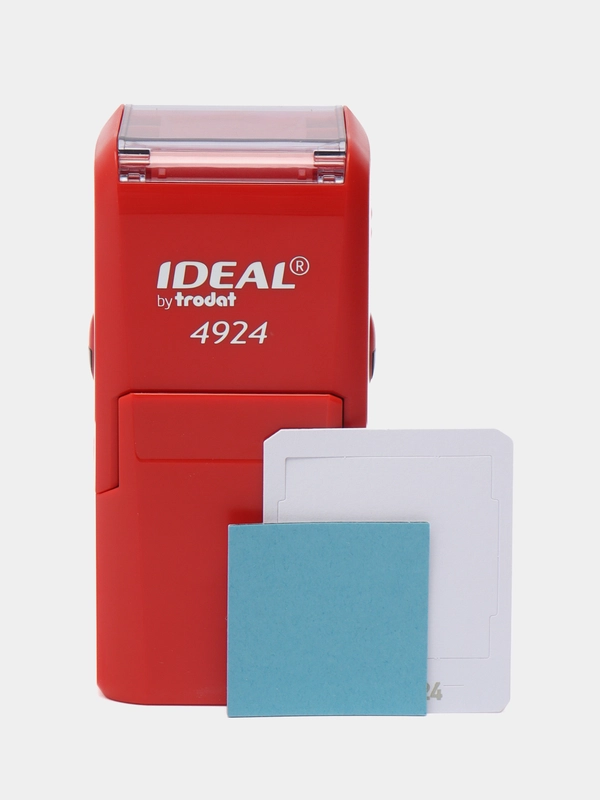 Оснастка для штампа Ideal 4924, 40 х 40 мм, с защитной крышкой