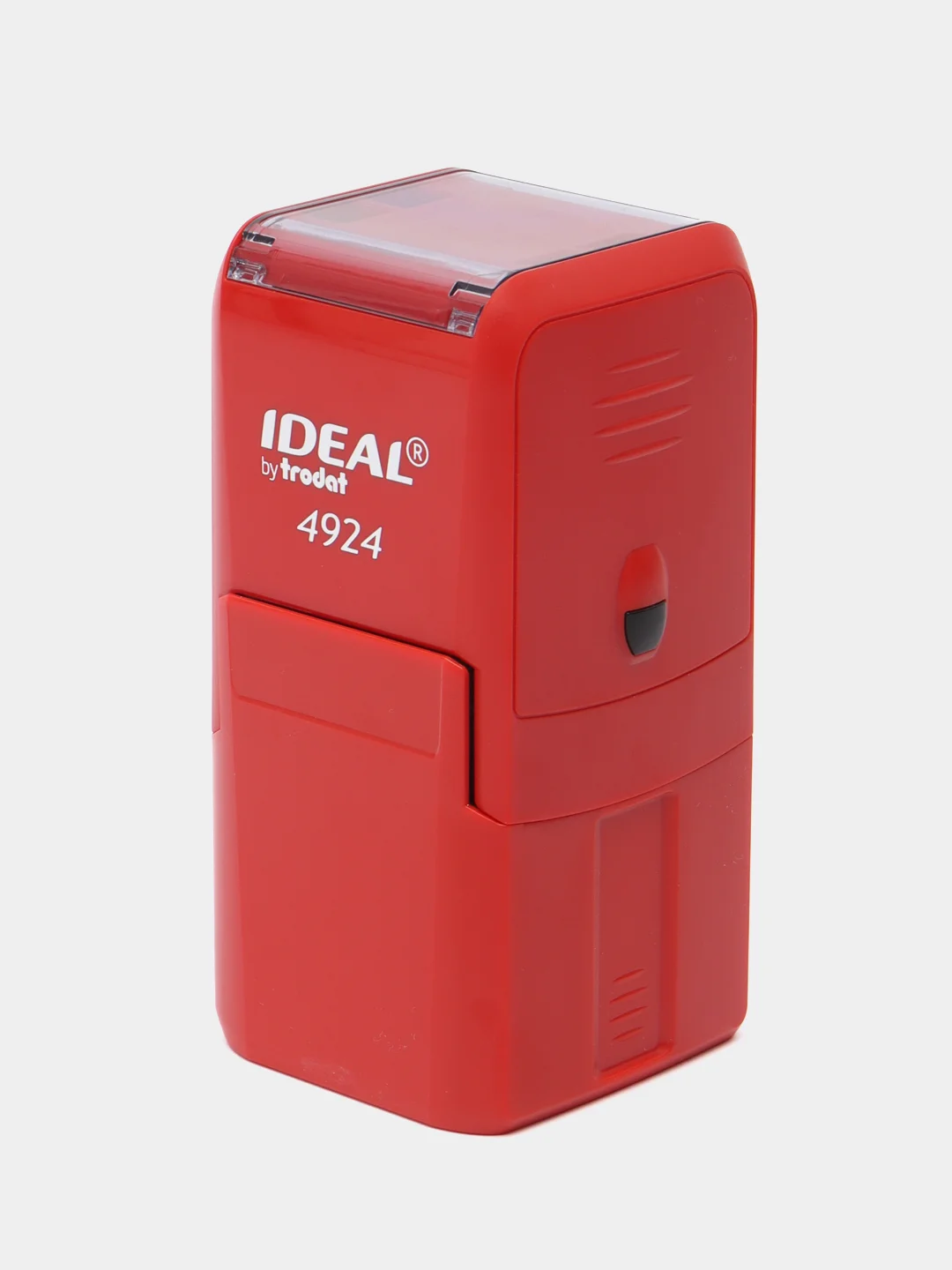 Красный оснастка для штампа Ideal 4924, 40 х 40 мм, с защитной крышкой