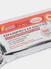 Белый масса для лепки керамическая, белая, 500 г