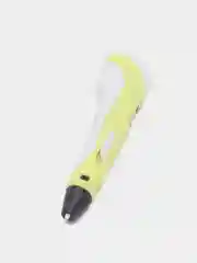 Желтый 3d-ручка 3D PEN, с пластиком в комплекте
