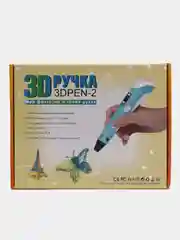 Голубой 3d-ручка 3D PEN, с пластиком в комплекте