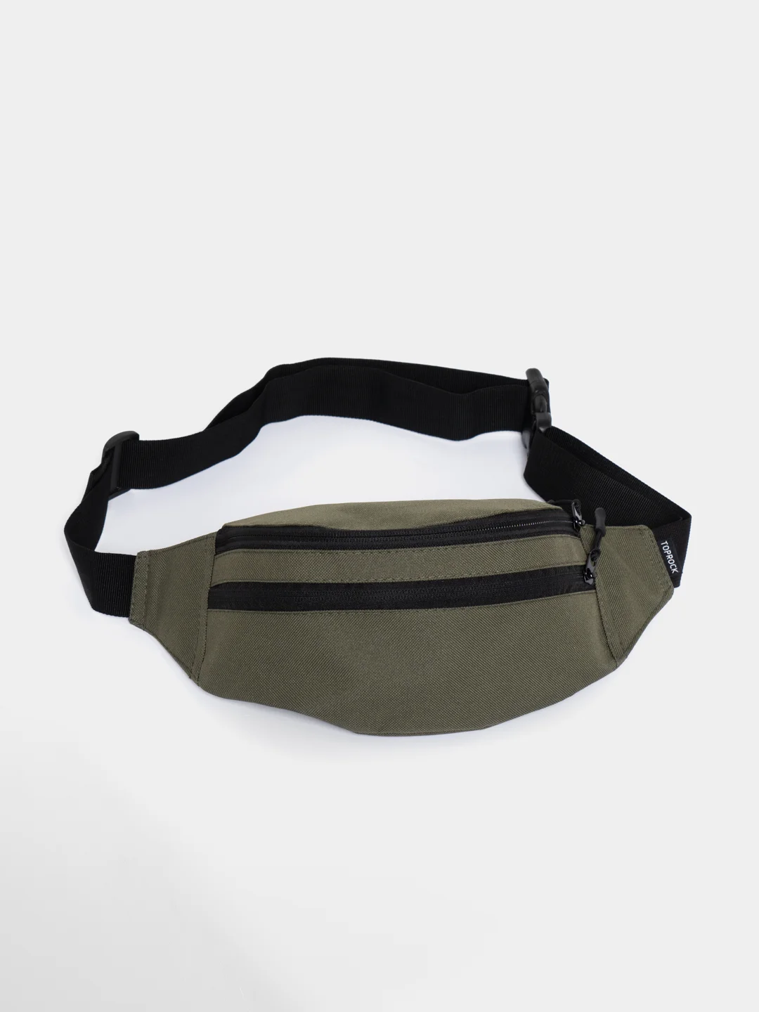 Тёмно-зелёный поясная сумка Toprock Classic Bag, унисекс, 17 цветов
