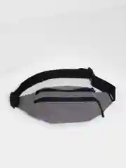 Серый меланж поясная сумка Toprock Classic Bag, унисекс, 17 цветов