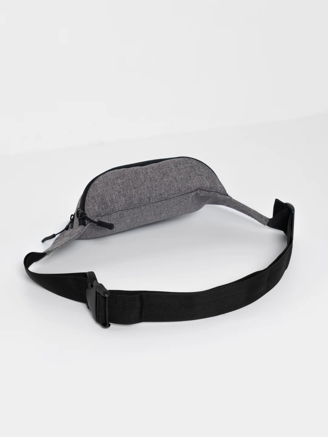Серый меланж поясная сумка Toprock Classic Bag, унисекс, 17 цветов