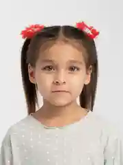 Красный резинки для волос Китти, 2 штуки