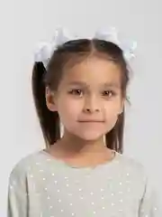 Белые бантики, школьные 2 штуки