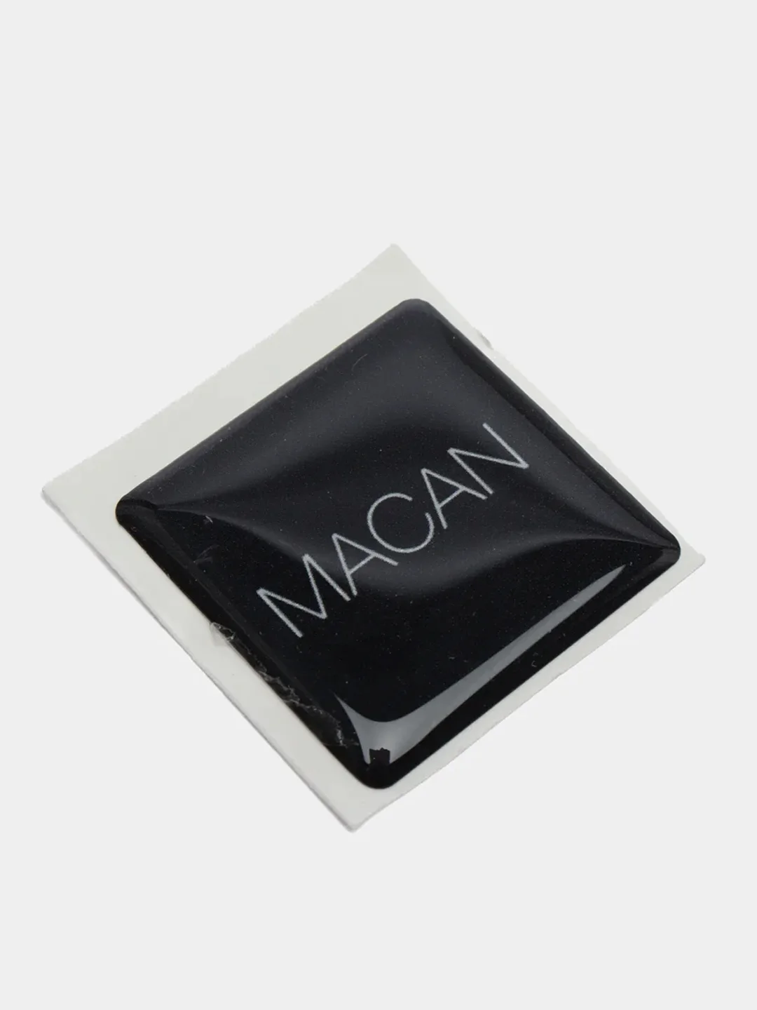 Алый 3d наклейки-стикеры на телефон "Macan (Макан)"