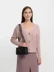 Розовый сумка женская, через плечо, из экокожи, 4 цвета