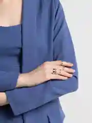 Набор колец женских, 7 штук, 3 цвета