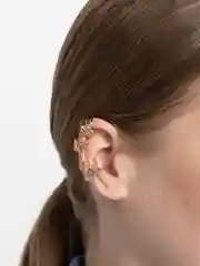 Золотой серьги-каффы женские, 5 штук