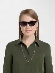 Серебряный цепочка для очков