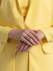 Серебряный набор фаланговых колец, женские, 6 штук