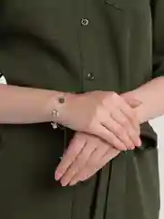 Золотой браслет "Бабочки"
