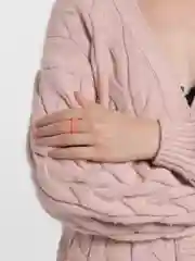 Оранжевый акриловое кольцо