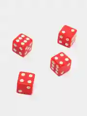 Алый кости игральные цветные, разноцветные кубики для настольных игр, набор 2, 4, 10 штук