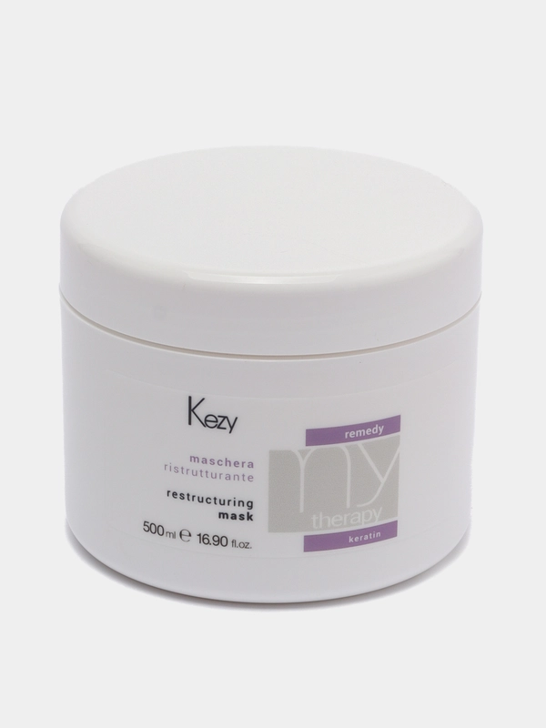 Маска реструктурирующая с кератином Kezy MyTherapy Remedy Keratin Restructuring, 500 мл