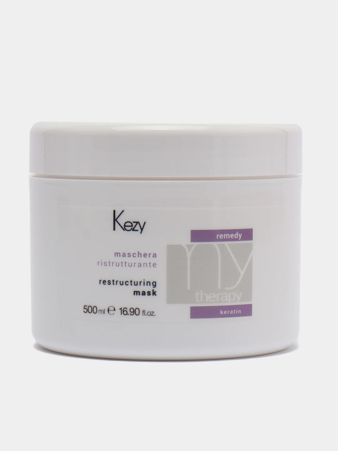Маска реструктурирующая с кератином Kezy MyTherapy Remedy Keratin Restructuring, 500 мл