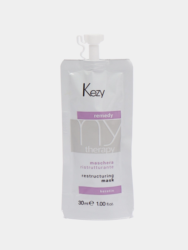 Маска с кератином Kezy MyTherapy Remedy Keratin Restructuring Mask, 30 мл