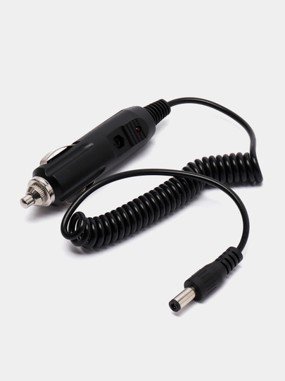 Шнур питания в прикуриватель 12V (штекер 5.5*2.5мм)
