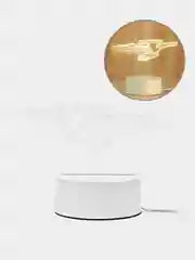 Кораллово-розовый детский ночник LED