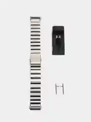 Серебряный металлический ремешок для Huawei band 7 / Honor band 7 хуавей хонор ми банд бэнд