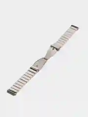 Серебряный металлический ремешок для Huawei band 7 / Honor band 7 хуавей хонор ми банд бэнд