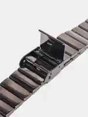 Черный металлический ремешок для Huawei Honor band 7 стальной браслет