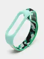 Морской нейлоновый ремешок для Xiaomi Mi Band (бэнд) 3, 4, 5, 6 камуфляж сяоми ми банд NFC