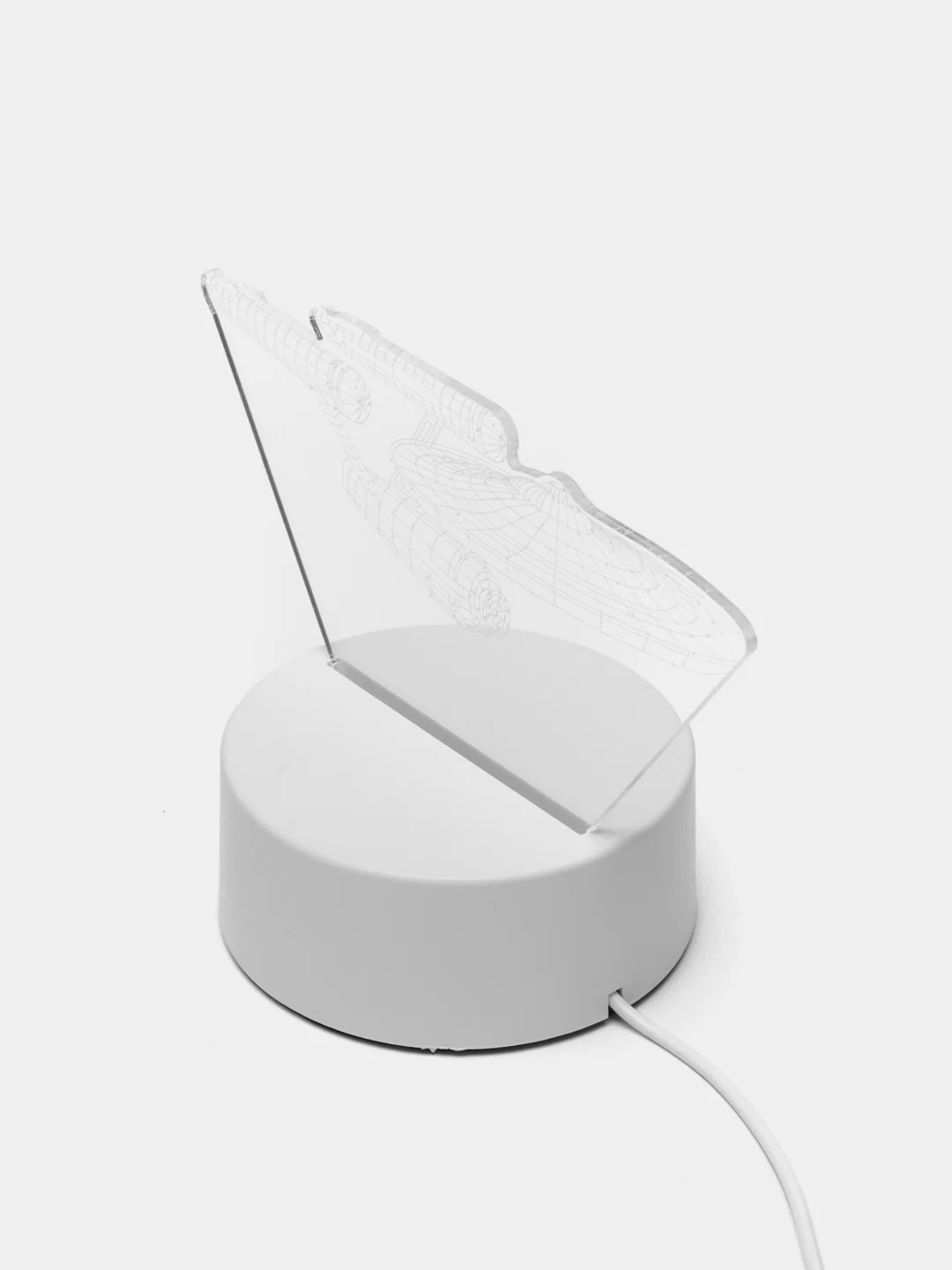 Кораллово-розовый детский ночник LED