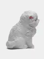Копилка "Котенок малый", белый, 16 х 12 см