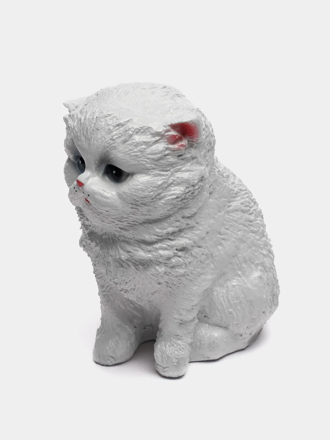 Копилка "Котенок малый", белый, 16 х 12 см