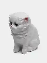 Копилка "Котенок малый", белый, 16 х 12 см