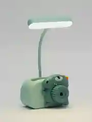 Настольная лампа "Динозаврик", LED, 3 Вт, USB, синий, 9,5 х 7,4 х 22 см