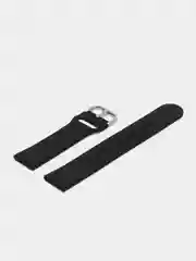 Черный силиконовый ремешок 20мм для Samsung Galaxy Watch 4 5/Gear S2/Galaxy Watch 3 41mm (20мм)
