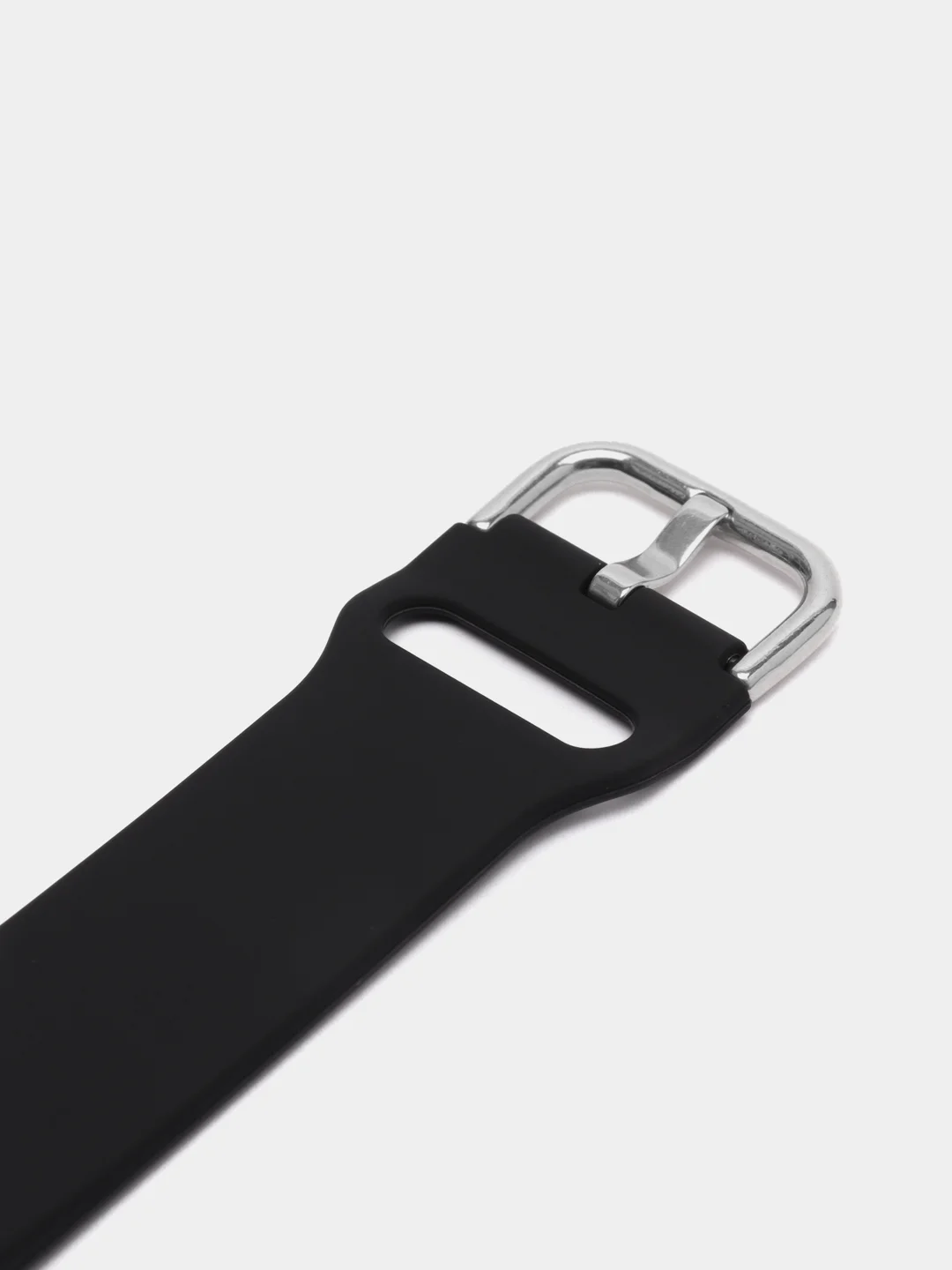 Черный силиконовый ремешок 20мм для Samsung Galaxy Watch 4 5/Gear S2/Galaxy Watch 3 41mm (20мм)